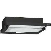 Gorenje | Dunstabzugshaube | TH60E3B | Teleskop | | Breite 60 cm | 350 m/h | Drucktasten | LED | Schwarz