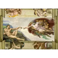 Blue Bird Michelangelo - Die Erschaffung Adams Puzzle 2000 Teile