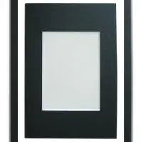Walther design Passepartouts, schwarz, 9 x 13 cm