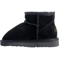 Natural world Kinder-Stiefeletten aus Leder „Bota Alta Merino“ im Hausschuh-Stil