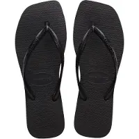 Havaianas Flip Flops Square Damen Black-Schuhgröße 35 - 36