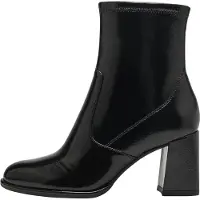 Tamaris Damen Stiefelette Reißverschluss Blockabsatz Elegant 1-25357-41, Größe:40 EU, Farbe:Mehrfarbig