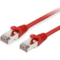 Equip Cat.6 S/FTP Patchkabel, 50m, Rot, 50 m, Cat6, S/FTP (S-STP), RJ-45, RJ-45, Rot