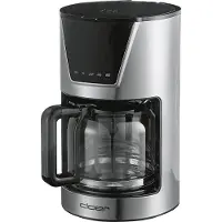 Cloer 5257, Filterkaffeemaschine, Gemahlener Kaffee, 900 W, Schwarz, Edelstahl