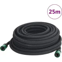 Syfax Tropfschlauch Schwarz 0,6" 25 m Gummi