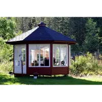 Xl Moebel Gmbh Pavillon USA Veranda Haus Wintergarten Gartenpavillon Kolonial Stil 10,0 m²
