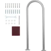 SucceBuy Pool-Handlauf, 36 x 13 Zoll, Aluminium für Innen-/Außenpools15.8 x 3.54 x 36 inch / 400 x 90 x 915 mm
