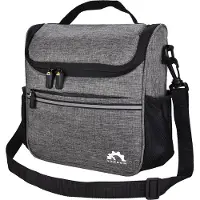 Lixada Fahrrad-Lenkertasche, isolierte Fahrradtasche, 3,5 l, Frontaufbewahrung mit verstellbarem Riemen, h?lt Lebensmittel warm und kalt, Fahrrad-Lenkertasche, Umh?ngetasche