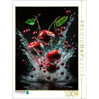 CALVENDO Puzzle Kirschen | 1000 Teile Lege-Größe 64x48cm Foto-Puzzle für glückliche Stunden