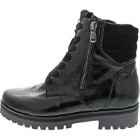 Waldlaufer Hanako Schnürstiefel Schwarz in Gr. 38.5