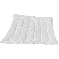 Traumina Premium Selection Faser medium Einziehdecke mit Loop Band Wärmeklasse 2+ Größe 155x200 cm
