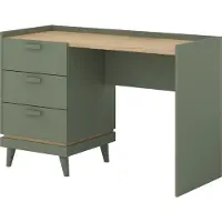 Masseno Schreibtisch ACARA 120x50x79,5 cm Bürotisch Computertisch, Hellgrün