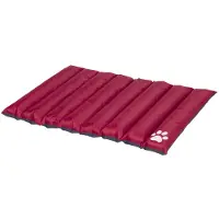 Nobby Matte eckig Classic "ANON" rot/grau 110 x 85 x 8 cm