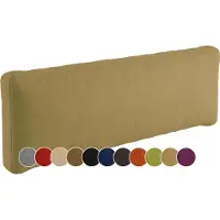 Sunnypillow Palettenkissen für Gartenmöbel - Rückenkissen 120x40x20cm - Rückenpolster für Bett und Sofa - Palettenpolster für Palettenmöbel - Lounge Kissen mit abnehmbarem Bezug Beige