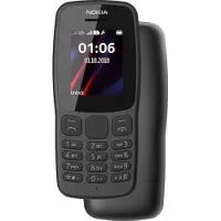 Nokia 106 (2019) Dual SIM schwarz Senior Handy Handy für Schul Kinder