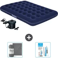 Bestway Luftmatratze - Doppelbett - 137 x 191 x 22 cm - Blau - Inklusive Zubehör