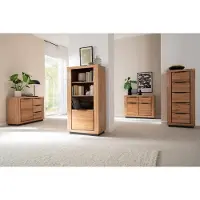 MCA Direkt Import Moderne Kommode Greno, robust und pflegeleicht, mit mehreren Schubladen, H80 x B102 x T40 cm