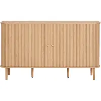 Ebuy24 Nikko Sideboard 2 Türen Kiefer Natur.