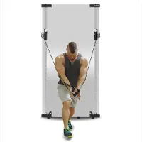 AsVIVA Kabelzugstation MG9 Wandmontage Kraftstation bis 100 kg beidseitig platzsparend Home Gym