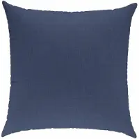 Sunnypillow Dekokissen für Gartenmöbel, Palettenmöbel - Deko Kissen mit Reißverschluss 40 x 40 cm - Sofakissen mit Füllkissen - Kissen für Couch - Bequeme Zierkissen Blau
