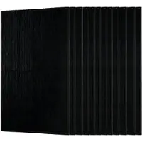 JA Solar Solarmodul 500W Bifazial Glas-Glas Photovoltaik full black Solar panel 12 pcs