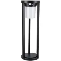 Tesla LED Solar Gartenleuchte TS401, 50 cm, bis zu 300 Lumen, 3000 K, PIR, IP44