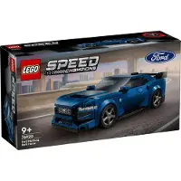 LEGO Speed Champions Ford Mustang Dark Horse – Sportwagen-Bauset für Kinder & Sammler ab 9 Jahren - 76920 344 Teile