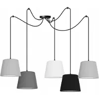 Light11 HOME Spinnen Kronleuchter Loft E27 LED – Pendelleuchte Spinnenlampe Hängelampe Deckenleuchte Modern