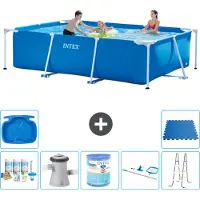 Intex Rechteckiger Frame Pool - 300x200x75 cm - 8-teilig S40184