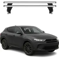 Menabo Dachträger Grundtäger für Dodge Hornet 2022-2025 50kg Alu Silber 2tlg