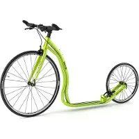 Yedoo Tretroller Wolfer 28/28 Alu Roller Scooter Sportroller Rennroller grün