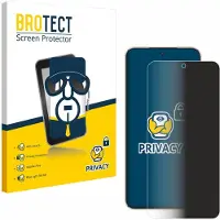 BROTECT Sichtschutzfolie für Honor Magic 8 Lite Anti-Spy Privacy Folie Blaulicht-Schutz