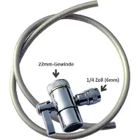 Prime Inventions Umschaltventil mit Silikonschlauch