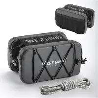 Lixada Fahrradrahmentasche, Oberrohrtasche, Fahrradtaschen 1L f¹r Rahmen, Schnellverschluss-Satteltasche f¹r Rennr?der und Mountainbikes, Satteltasche