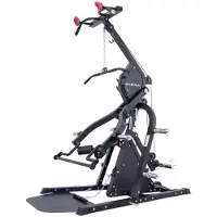 ATLETICA Triton | Multigym Triplex Station | Basic Model | Ganzkörpertraining auf kompakten Raum | Latzug Station mit Klimmzugstange