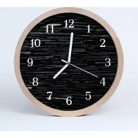 Tulup Holzuhr 20fi cm wanduhr - Steine