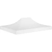 vidaXL "2024"Modernen Partyzelt-Dach 4,5x3 m Weiß 270 g/m² Design Pavillons & Partyzelte 8302357