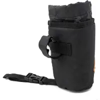System-S Fahrrad Trinkflasche Tasche wasserfest Getränke Halterung für Lenker in Schwarz