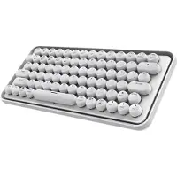 Rapoo Ralemo Pro 5 Multimode Wireless Tastatur Weiß