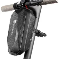 Evi E-Scooter Tasche 2,5L wasserdicht, Lenkertasche Hardcase für Elektro-Roller, stabile Schraub-Halterung, reflektierend, SERIES Scooter Bag Pro+