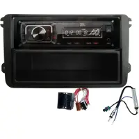 DSX JBL Bluetooth USB Aux In SD Karten Radio passend für VW Caddy III 2K Baujahr 2003 – 2015