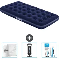 Bestway Luftmatratze – 1 Person – 99 x 188 x 22 cm – Blau – im Lieferumfang enthalten Zubehör