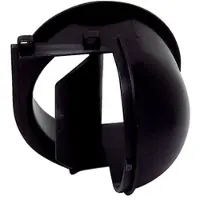 Maico Ausblaselement Ersatzteil schwarz Serie Aeh Er Ec für Ventilatoreinsatz ER EC, hinten ausblasend, 84x73x84 mm