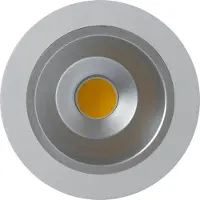 Regent LED Einbauleuchte Downlight rund Ø13cm Weiß 15W COB 1500lm warmweiß 2900K