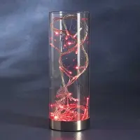 Konstsmide LED Lichterkette im Deko Glas 32er rot 1228-550