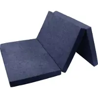FORTISLINE Klappmatratze Gästematratze 11. Marineblau XXL - 195x120x8cm W396 11