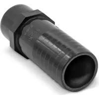 Trend-Pool Druckschlauchtülle Ø 40 mm f. Absorber | Klebestutzen x 40 mm | gerippt