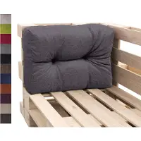 Sunnypillow Palettenkissen Auflage Set für Europaletten Indoor und Outdoor Palettenpolster Palettensofa Kissen mit schöner Steppung viele Größen Seitenkissen 60 x 40