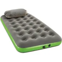 Bestway Single-Luftbett Roll & Relax mit Kissenpumpe 188 x 99 x 22 cm