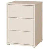 Möbel Kraft Nachtkommode ¦ beige ¦ Maße (cm): B: 49,8 H: 68,7 T: 41.5